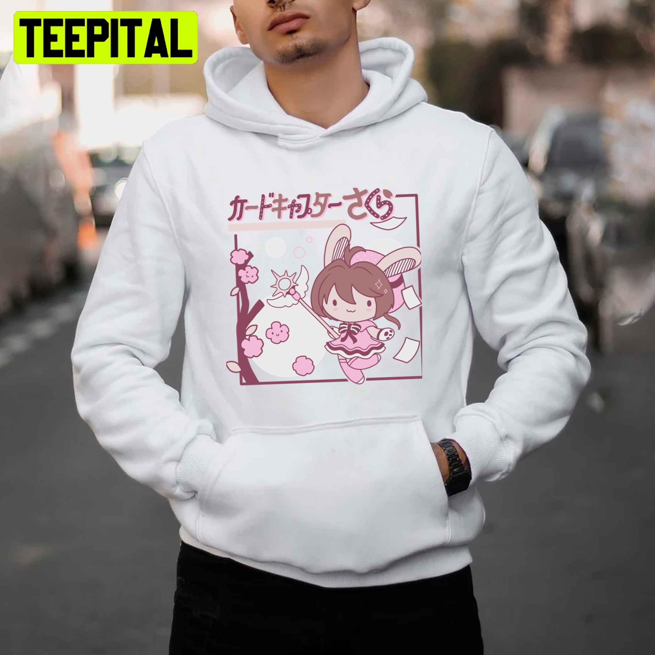 Bunny Sakura Card Captor Sakura Trending Unisex T-Shirt Bunny Sakura Card Captor Sakura Trending Unisex T-Shirt