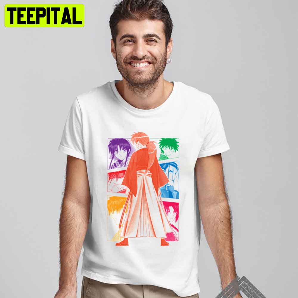 Color Kenshin Light Rurouni Kenshin Trending Unisex T-Shirt Color Kenshin Light Rurouni Kenshin Trending Unisex T-Shirt