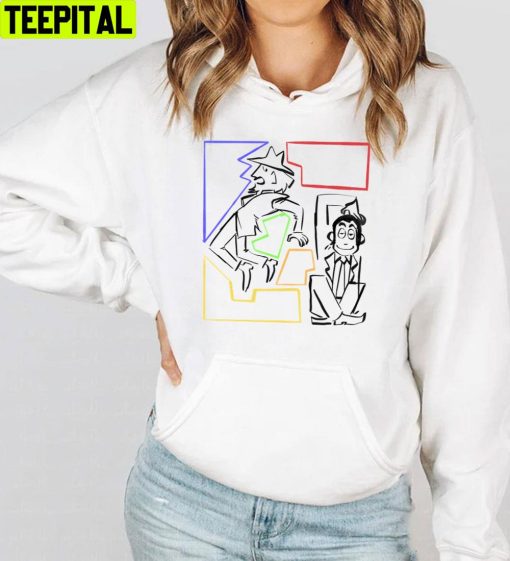 Line Art A Lupin For The Modern Man Trending Unisex T-Shirt