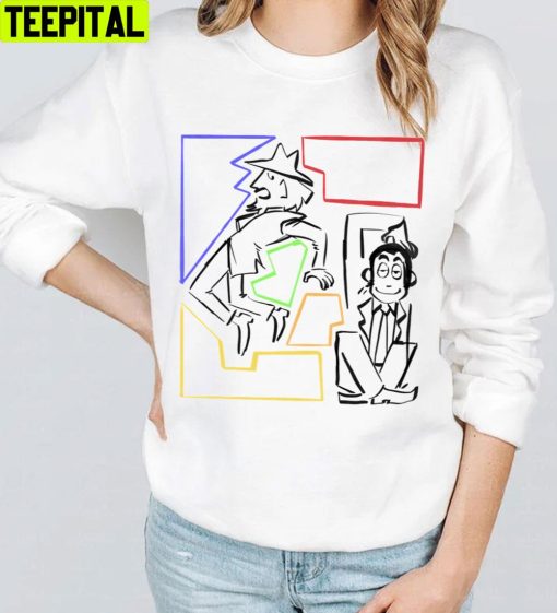 Line Art A Lupin For The Modern Man Trending Unisex T-Shirt