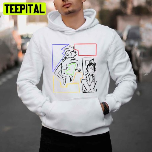 Line Art A Lupin For The Modern Man Trending Unisex T-Shirt