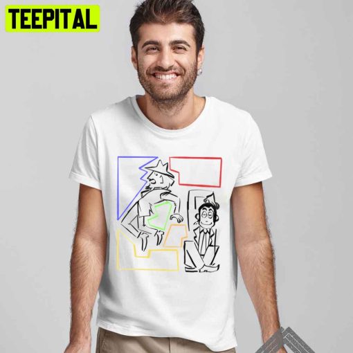 Line Art A Lupin For The Modern Man Trending Unisex T-Shirt