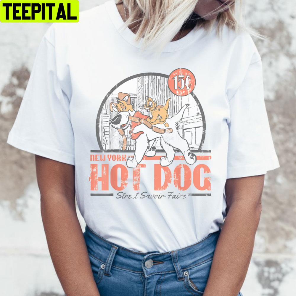 New York Hot Dog Oliver & Company Trending Unisex T-Shirt New York Hot Dog Oliver & Company Trending Unisex T-Shirt
