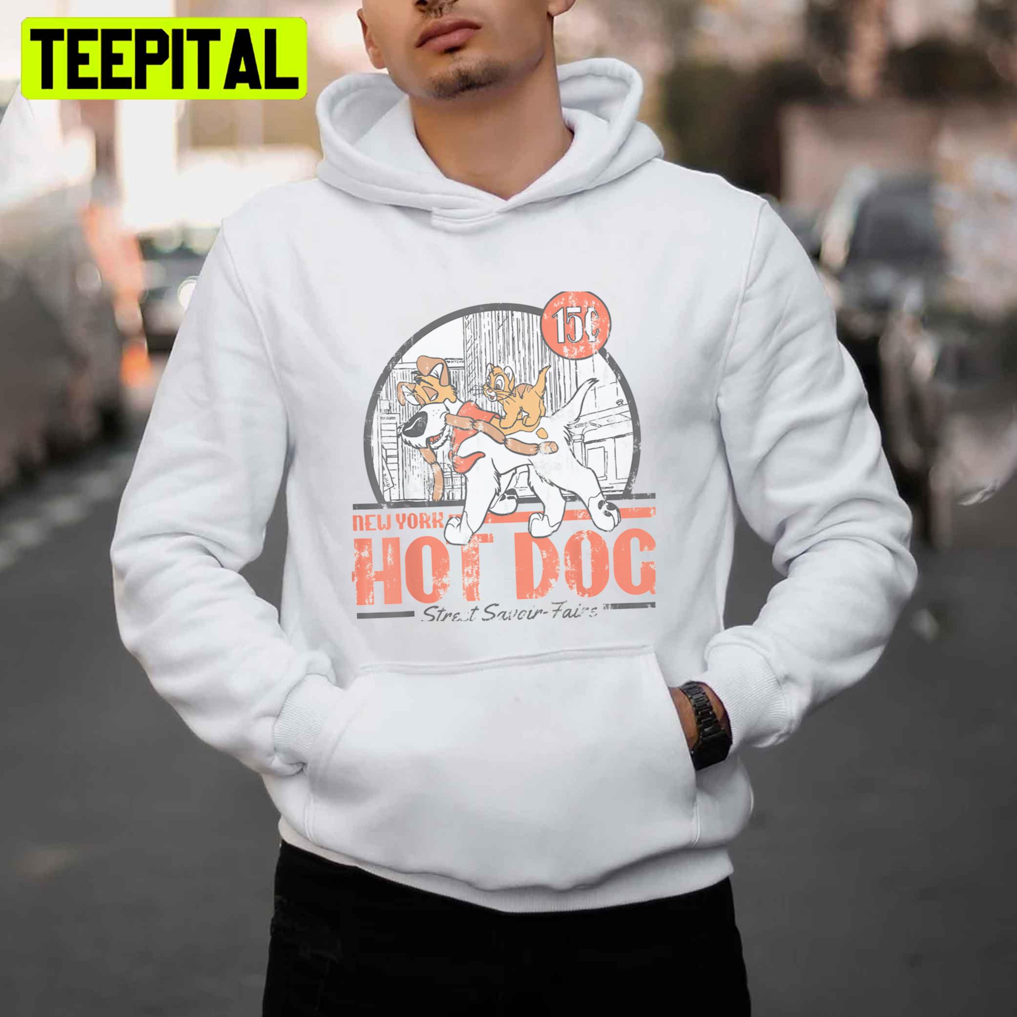 New York Hot Dog Oliver & Company Trending Unisex T-Shirt New York Hot Dog Oliver & Company Trending Unisex T-Shirt