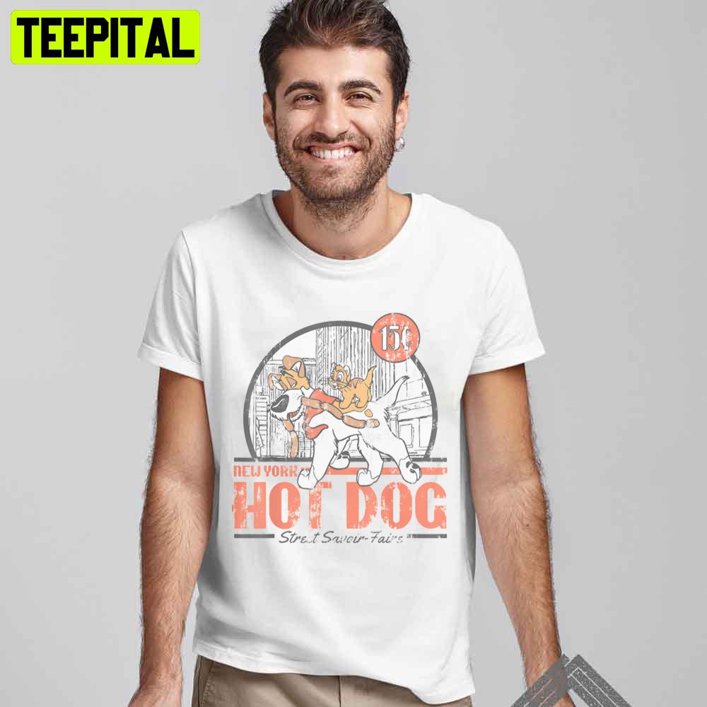 New York Hot Dog Oliver & Company Trending Unisex T-Shirt New York Hot Dog Oliver & Company Trending Unisex T-Shirt