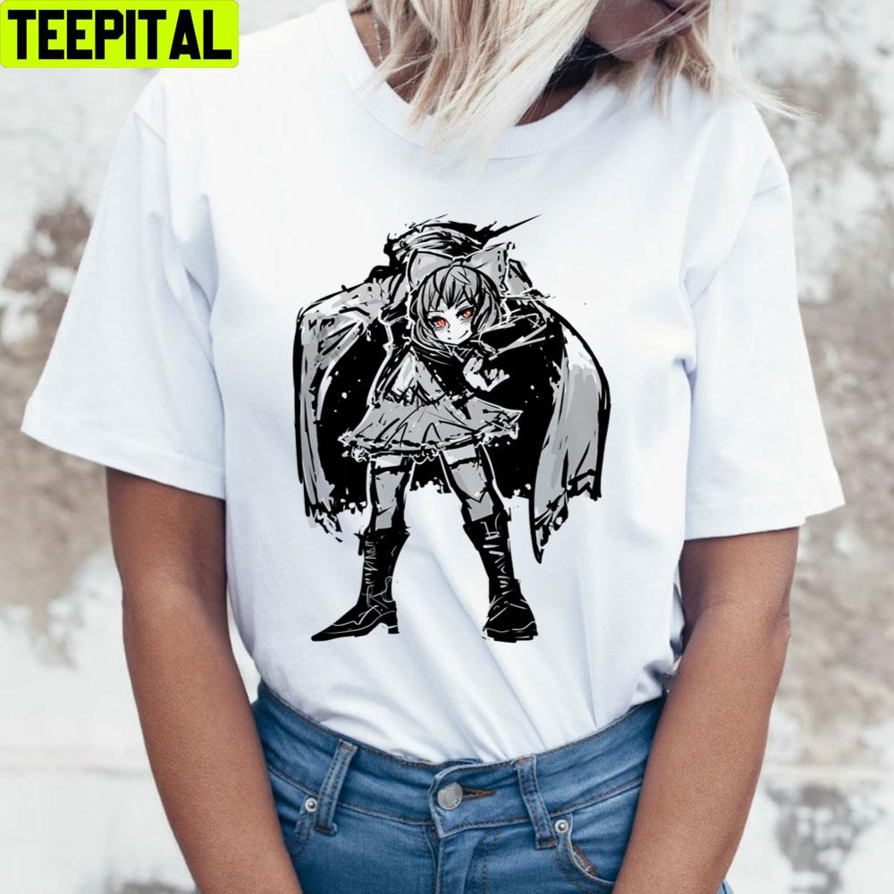 Sekibanki Stencil Touhou Trending Unisex T-Shirt Sekibanki Stencil Touhou Trending Unisex T-Shirt
