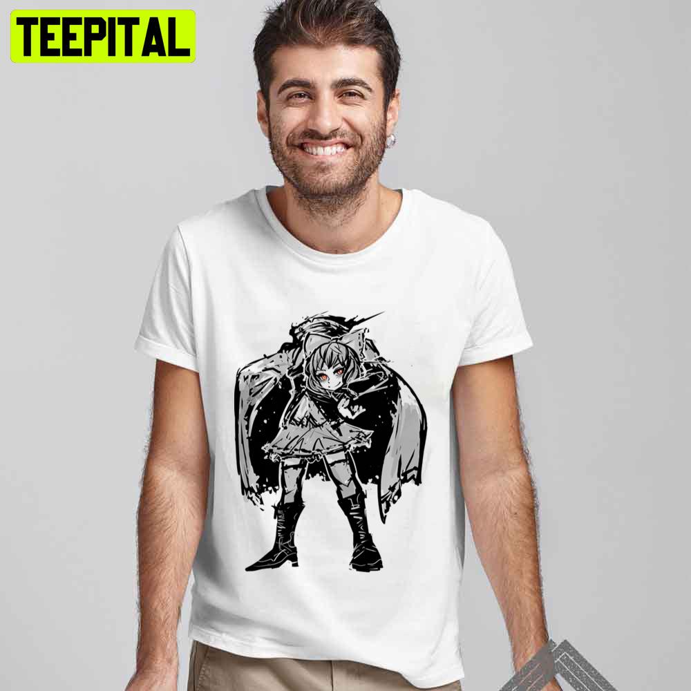 Sekibanki Stencil Touhou Trending Unisex T-Shirt Sekibanki Stencil Touhou Trending Unisex T-Shirt