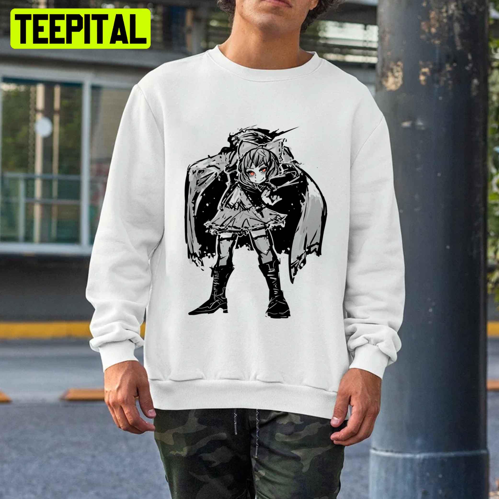 Sekibanki Stencil Touhou Trending Unisex T-Shirt Sekibanki Stencil Touhou Trending Unisex T-Shirt