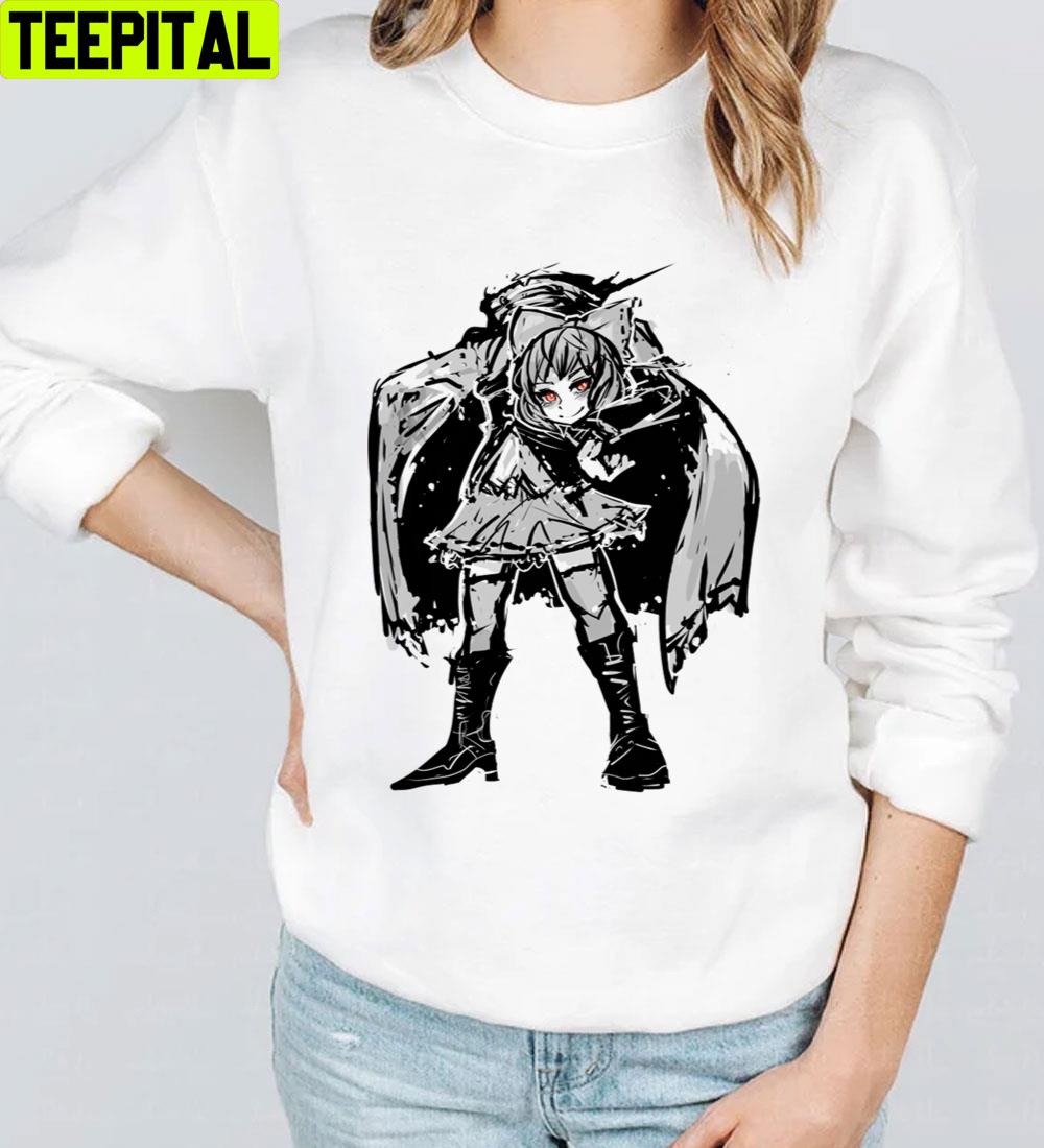 Sekibanki Stencil Touhou Trending Unisex T-Shirt Sekibanki Stencil Touhou Trending Unisex T-Shirt