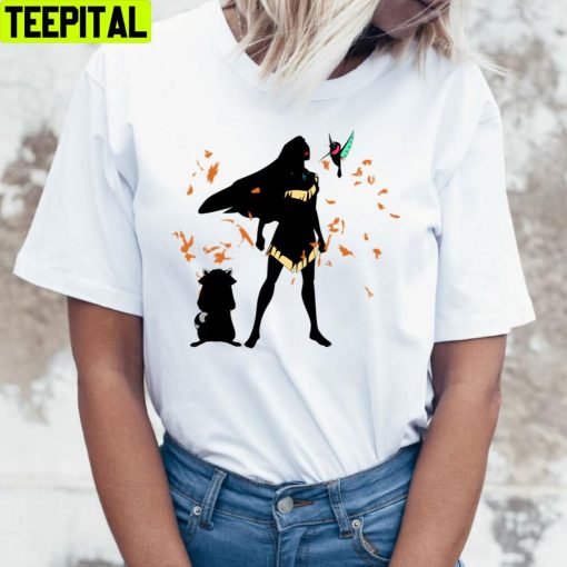 Wind Relaxed Fit Pocahontas Trending Unisex T-Shirt