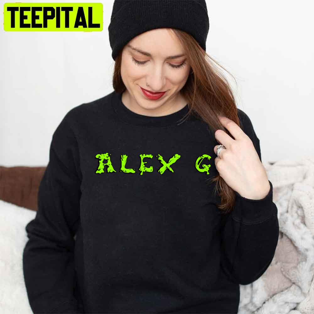 Alex G Snot Letter Logo Unisex T-Shirt Alex G Snot Letter Logo Unisex T-Shirt