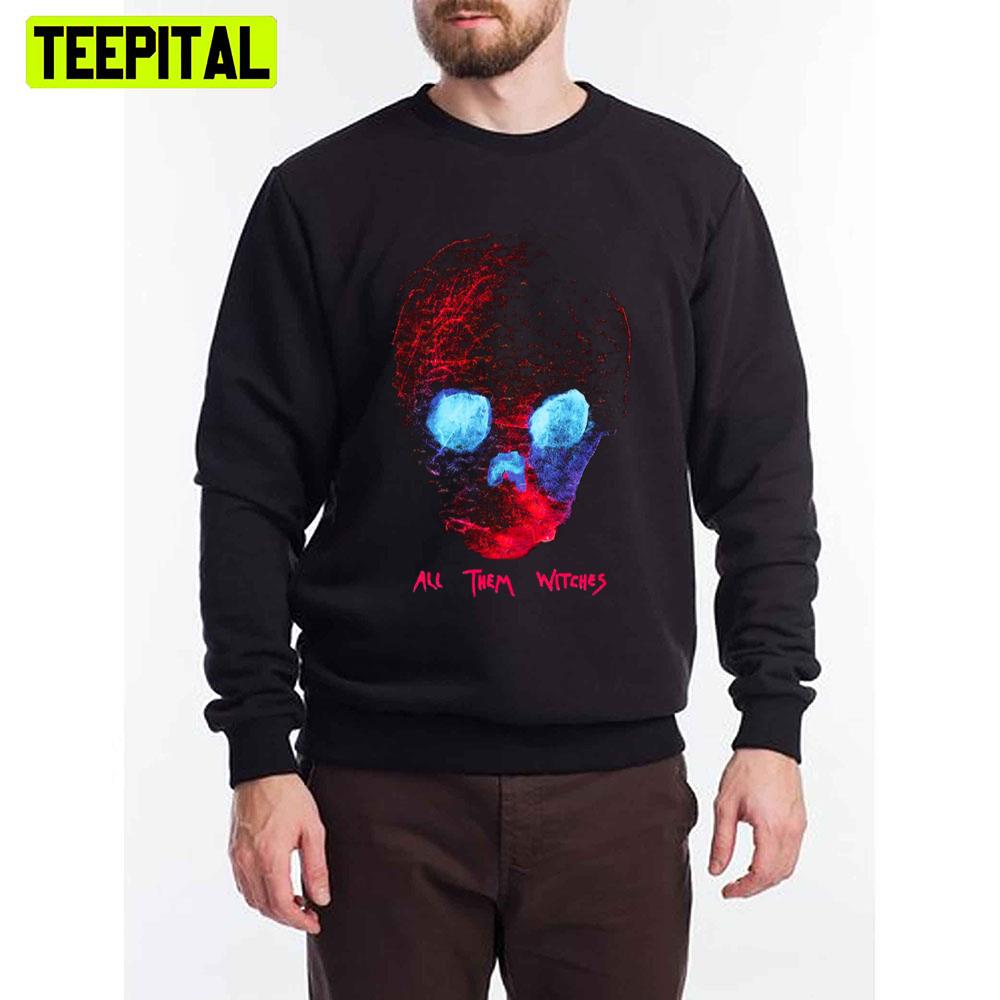 All Them Witches Atw Red Skull Unisex T-Shirt All Them Witches Atw Red Skull Unisex T-Shirt