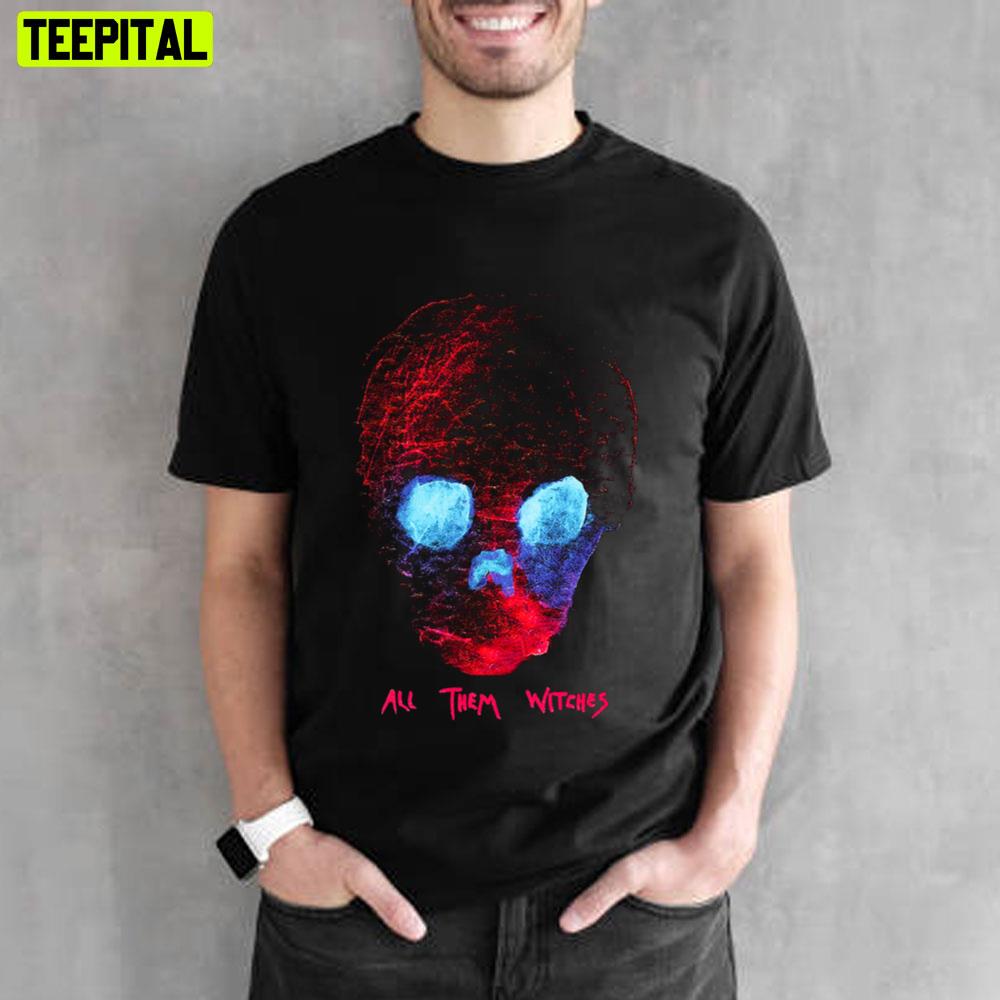 All Them Witches Atw Red Skull Unisex T-Shirt All Them Witches Atw Red Skull Unisex T-Shirt