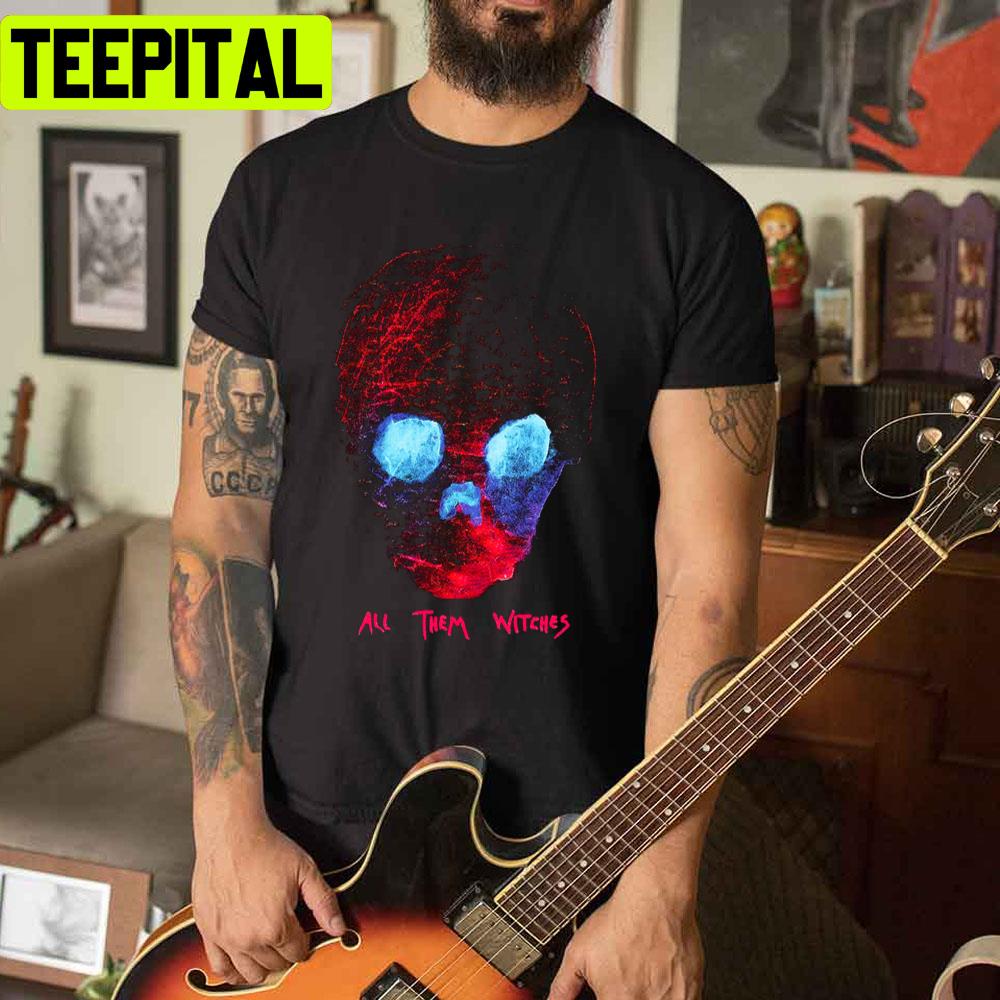 All Them Witches Atw Red Skull Unisex T-Shirt All Them Witches Atw Red Skull Unisex T-Shirt