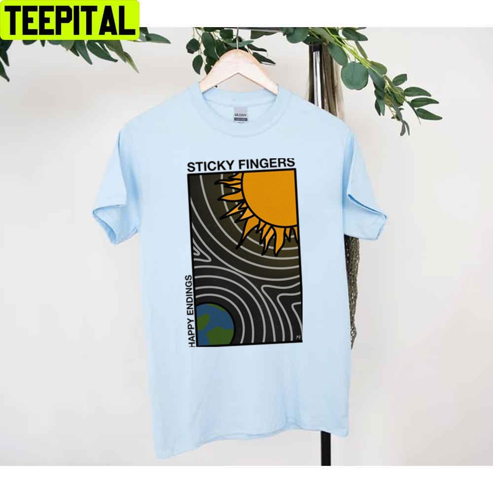 Happy Endings Sticky Fingers Unisex T-Shirt Happy Endings Sticky Fingers Unisex T-Shirt