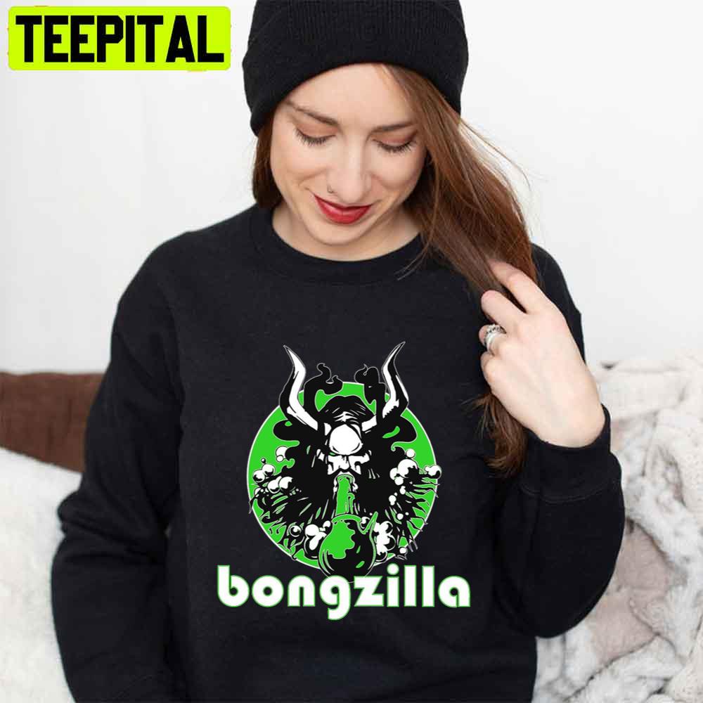 King Of Weed Bongzilla Unisex T-Shirt King Of Weed Bongzilla Unisex T-Shirt