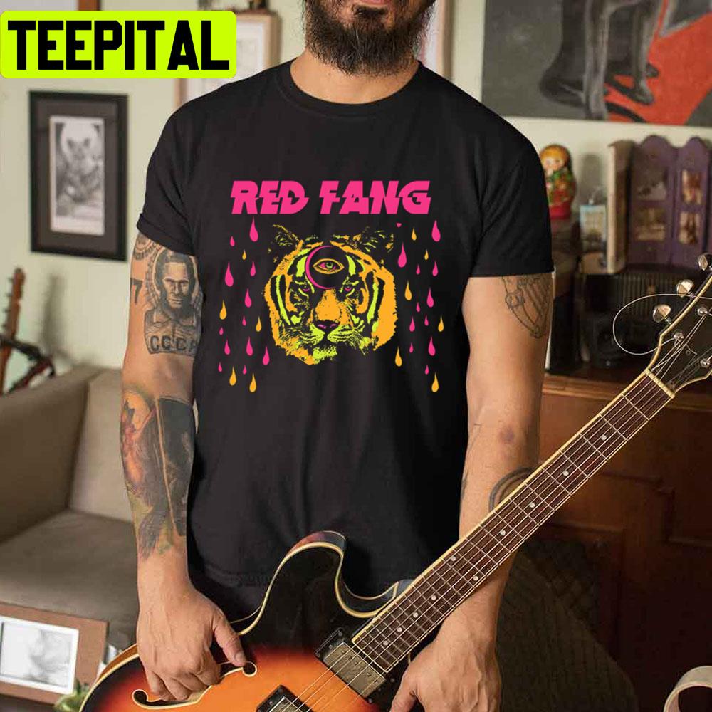 Lion 3 Eyes Red Fang Unisex T-Shirt Lion 3 Eyes Red Fang Unisex T-Shirt