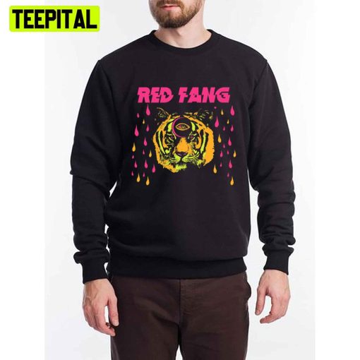 Lion 3 Eyes Red Fang Unisex T-Shirt