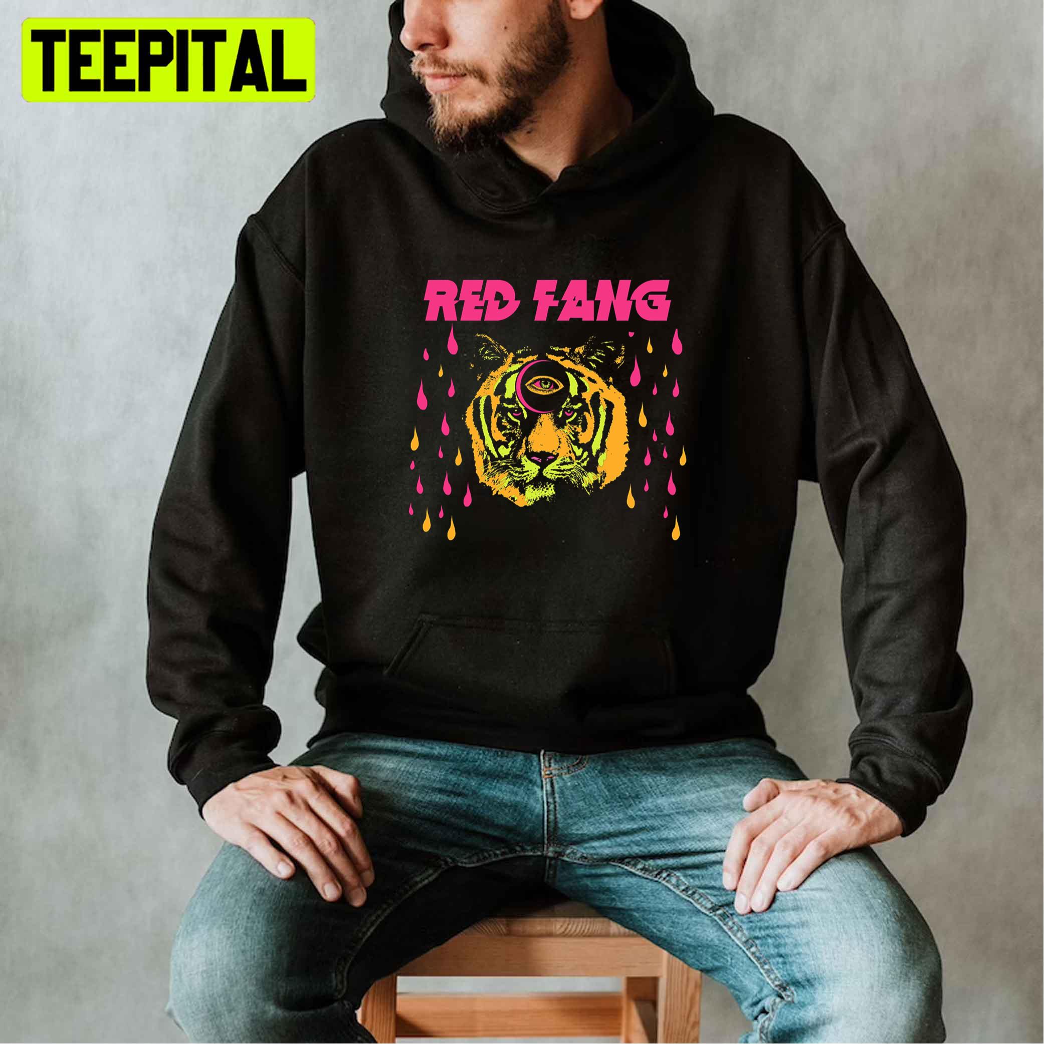 Lion 3 Eyes Red Fang Unisex T-Shirt Lion 3 Eyes Red Fang Unisex T-Shirt