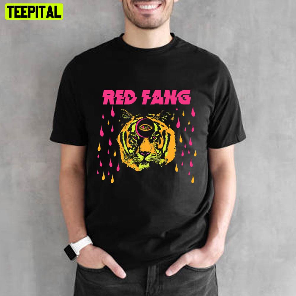 Lion 3 Eyes Red Fang Unisex T-Shirt Lion 3 Eyes Red Fang Unisex T-Shirt