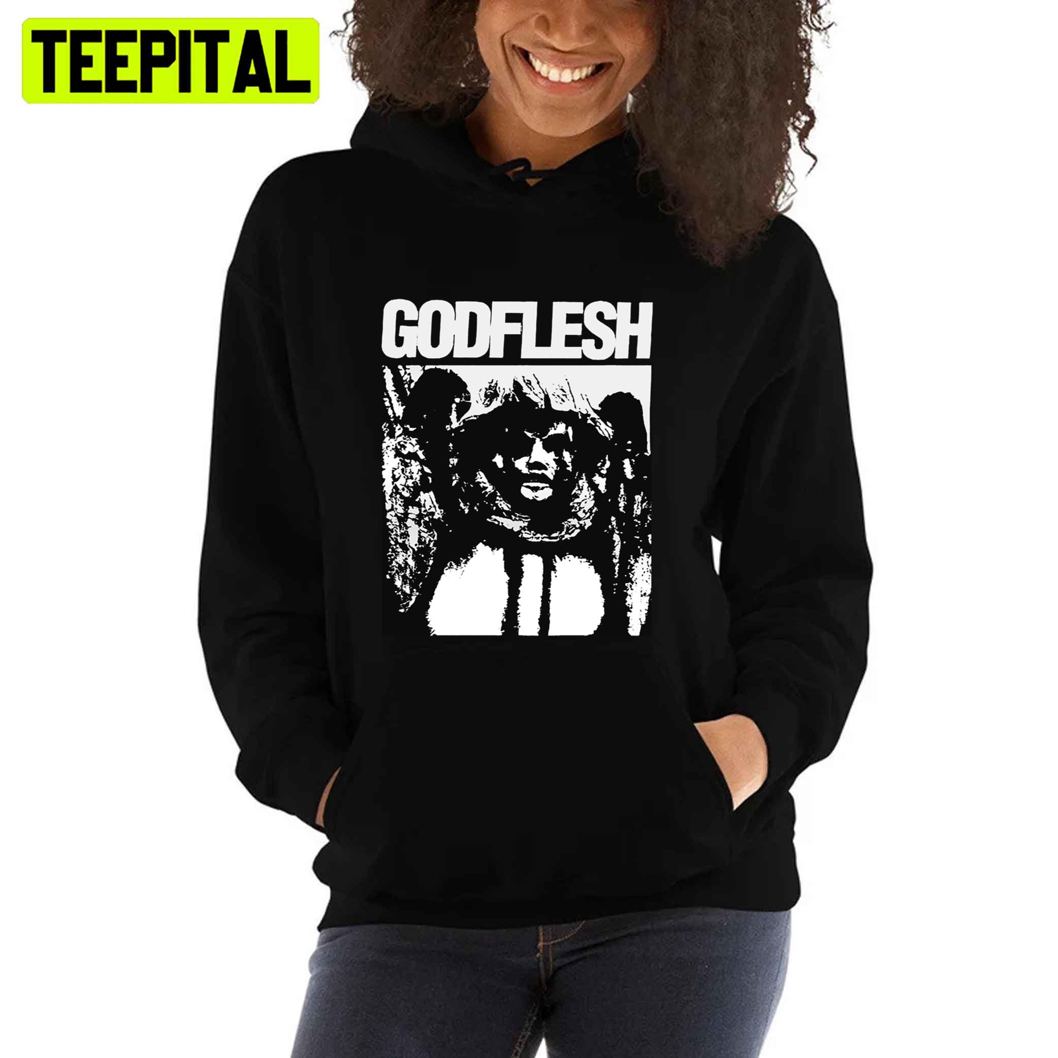 White Art Godflesh Unisex T-Shirt White Art Godflesh Unisex T-Shirt