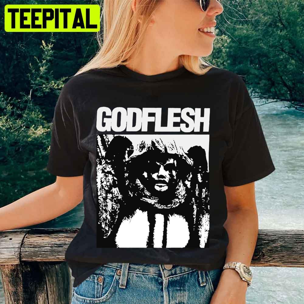 White Art Godflesh Unisex T-Shirt White Art Godflesh Unisex T-Shirt