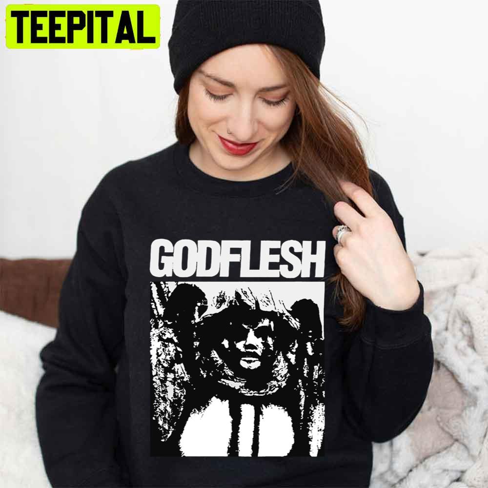 White Art Godflesh Unisex T-Shirt White Art Godflesh Unisex T-Shirt