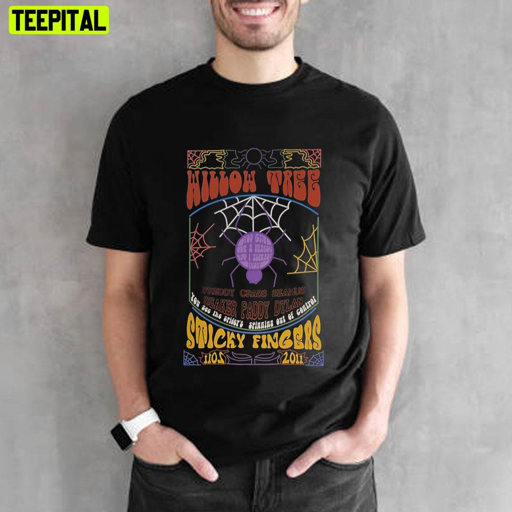 Willow Tree Sticky Fingers Unisex T-Shirt Willow Tree Sticky Fingers Unisex T-Shirt