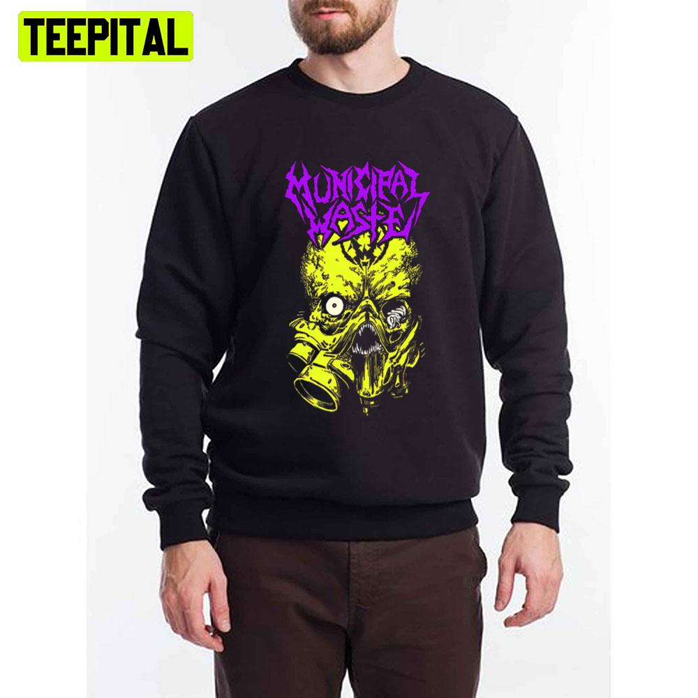 Yellow Purple Art Municipal Waste Unisex T-Shirt Yellow Purple Art Municipal Waste Unisex T-Shirt