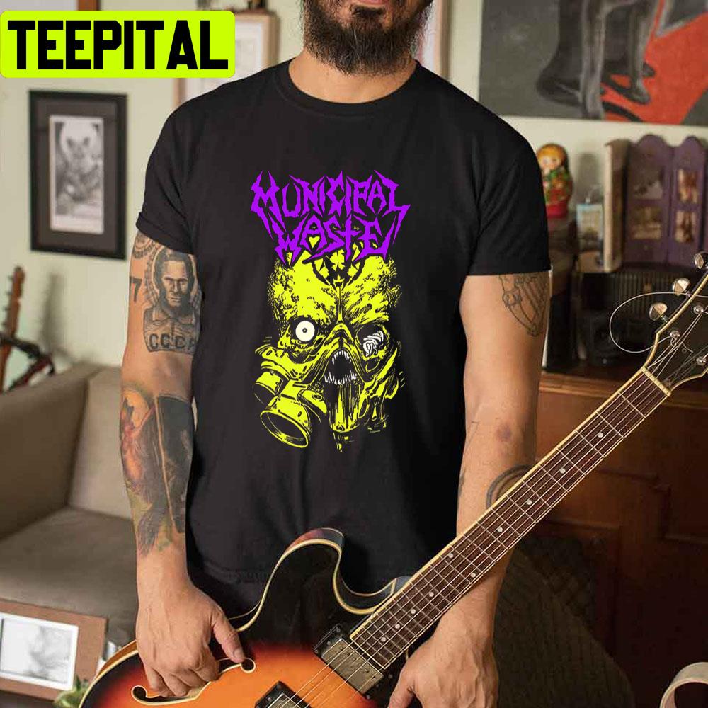 Yellow Purple Art Municipal Waste Unisex T-Shirt Yellow Purple Art Municipal Waste Unisex T-Shirt
