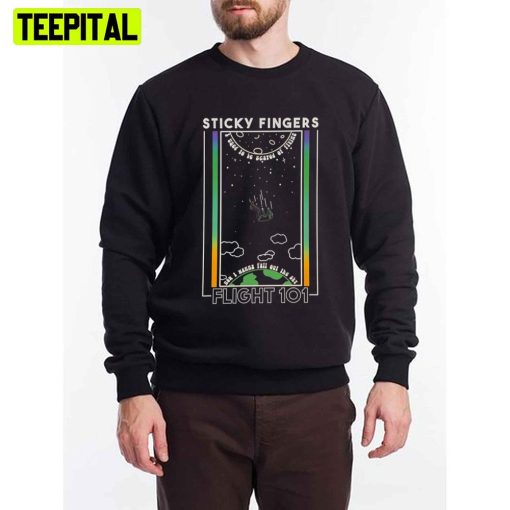 Flight 101 Sticky Fingers Unisex T-Shirt
