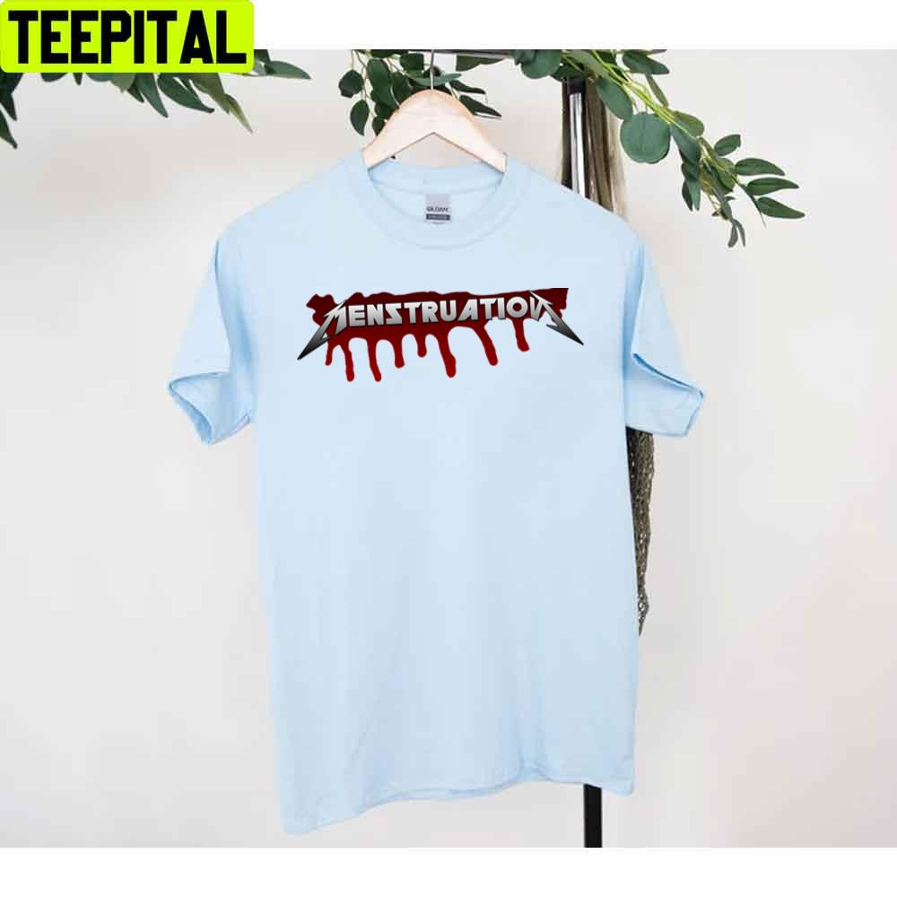 Menstruation Logo Art Unisex T-Shirt Menstruation Logo Art Unisex T-Shirt