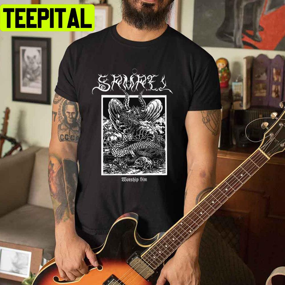 Morship Him Samael Unisex T-Shirt Morship Him Samael Unisex T-Shirt