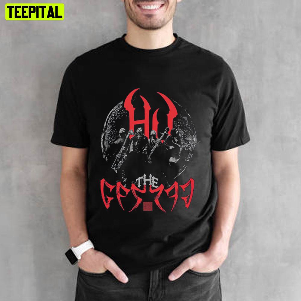 Red White Art The Hu Unisex T-Shirt Red White Art The Hu Unisex T-Shirt
