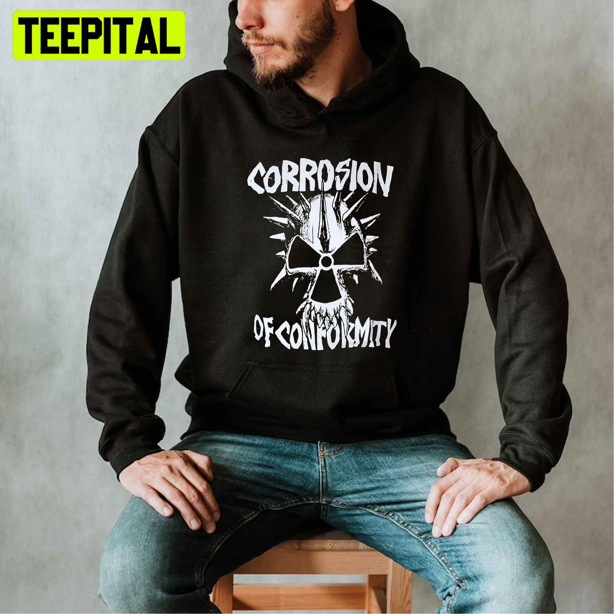 Skull Art Corrosion Of Conformity Unisex T-Shirt Skull Art Corrosion Of Conformity Unisex T-Shirt