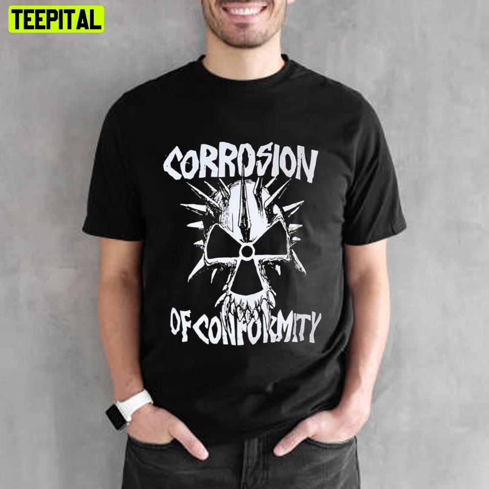 Skull Art Corrosion Of Conformity Unisex T-Shirt Skull Art Corrosion Of Conformity Unisex T-Shirt