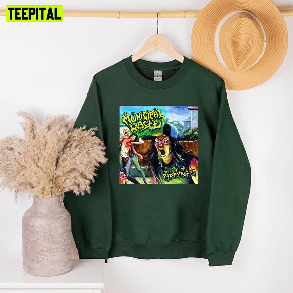 The Art Os Party Municipal Waste Unisex Sweatshirt The Art Os Party Municipal Waste Unisex Sweatshirt