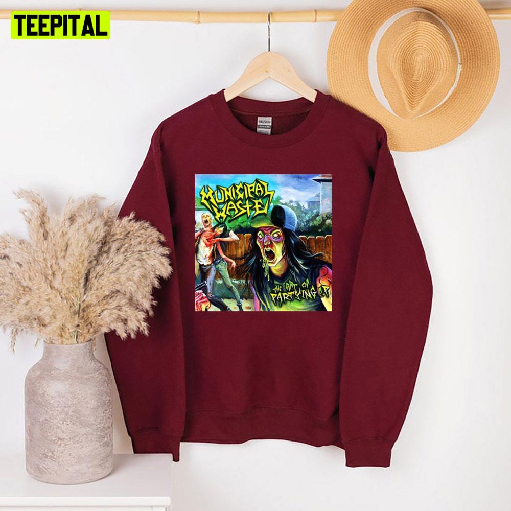 The Art Os Party Municipal Waste Unisex Sweatshirt The Art Os Party Municipal Waste Unisex Sweatshirt