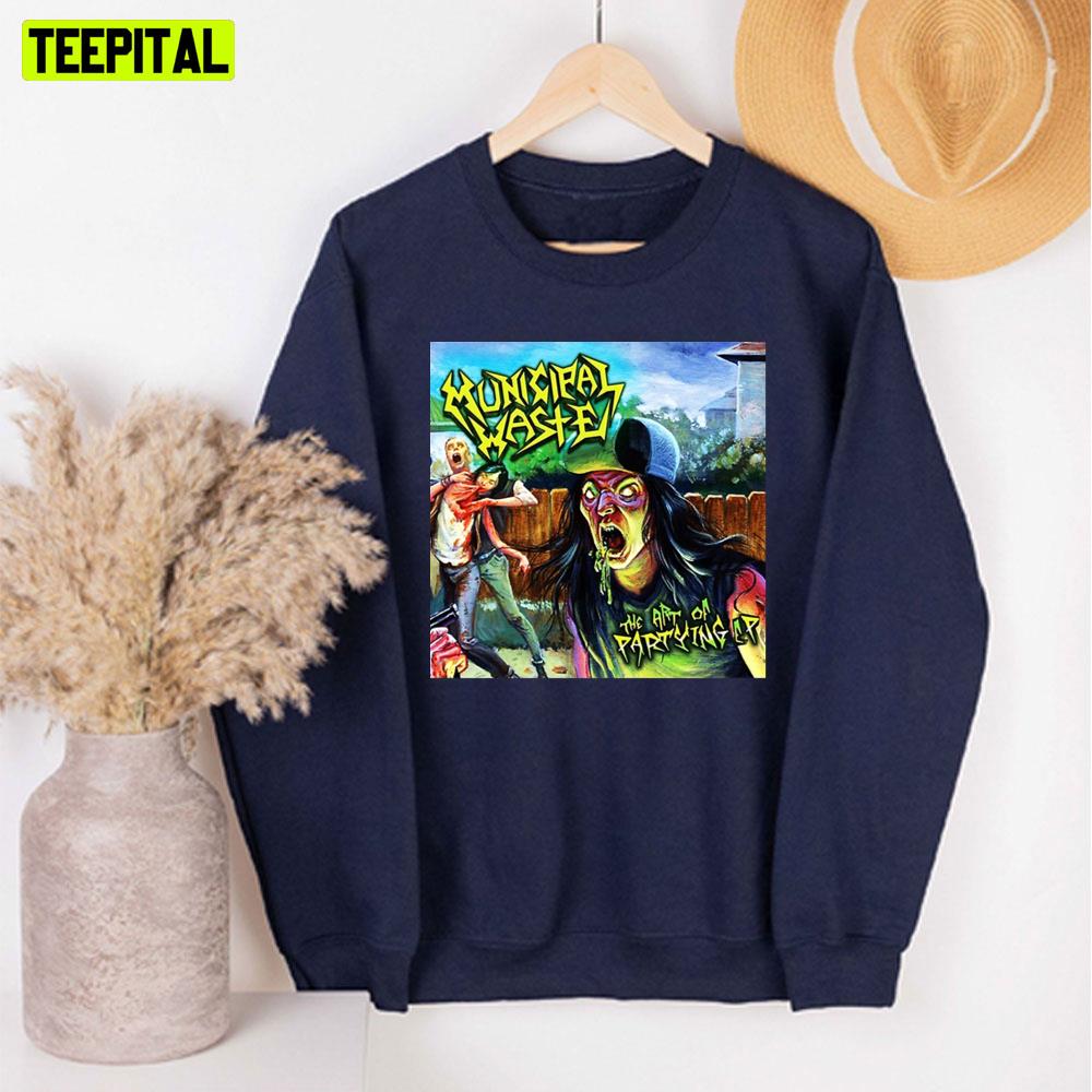 The Art Os Party Municipal Waste Unisex Sweatshirt The Art Os Party Municipal Waste Unisex Sweatshirt
