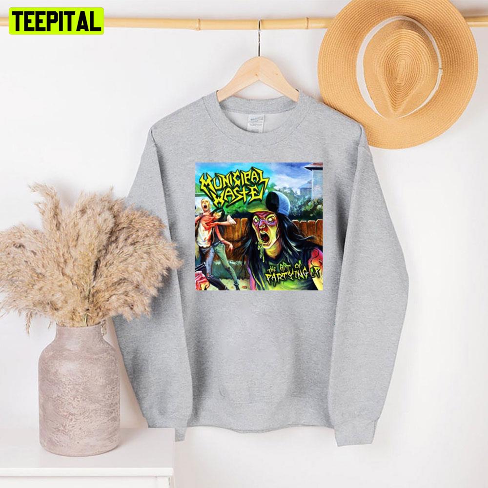 The Art Os Party Municipal Waste Unisex Sweatshirt The Art Os Party Municipal Waste Unisex Sweatshirt
