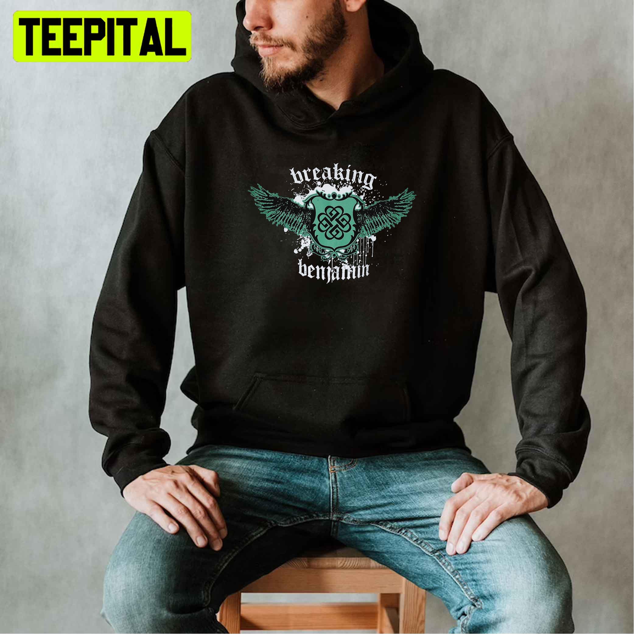 The Wings Breaking Benjamin Unisex T-Shirt The Wings Breaking Benjamin Unisex T-Shirt