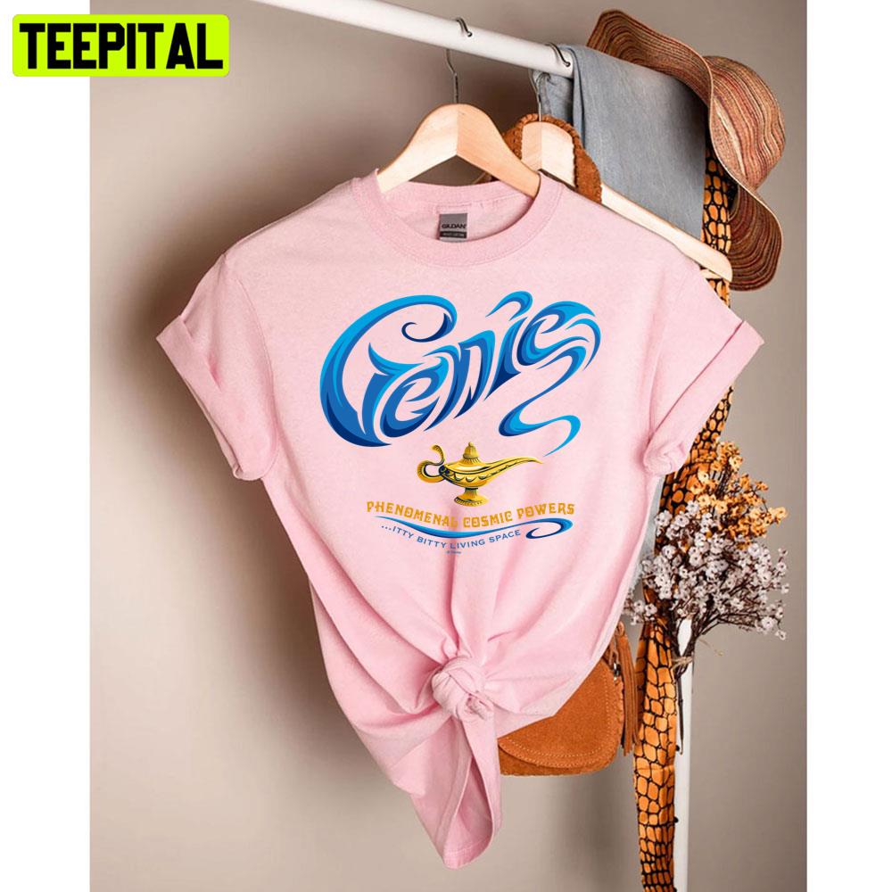 Aladdin Genie… Ittybitty Living Space Unisex T-Shirt Aladdin Genie… Ittybitty Living Space Unisex T-Shirt