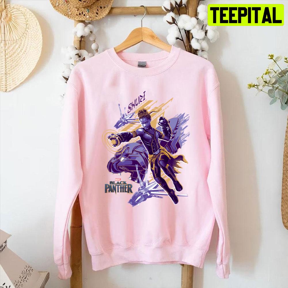 Black Panther Shuri With Dragonflyers Unisex T-Shirt Black Panther Shuri With Dragonflyers Unisex T-Shirt