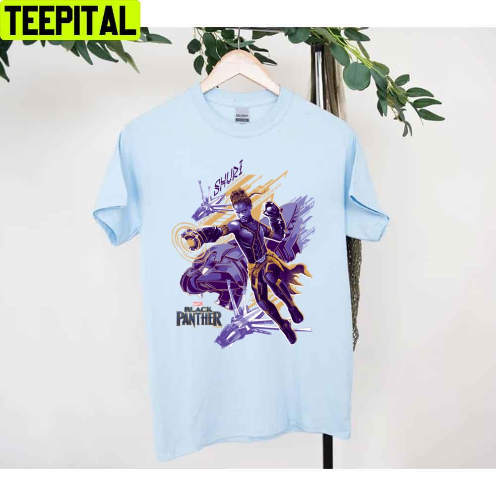Black Panther Shuri With Dragonflyers Unisex T-Shirt Black Panther Shuri With Dragonflyers Unisex T-Shirt