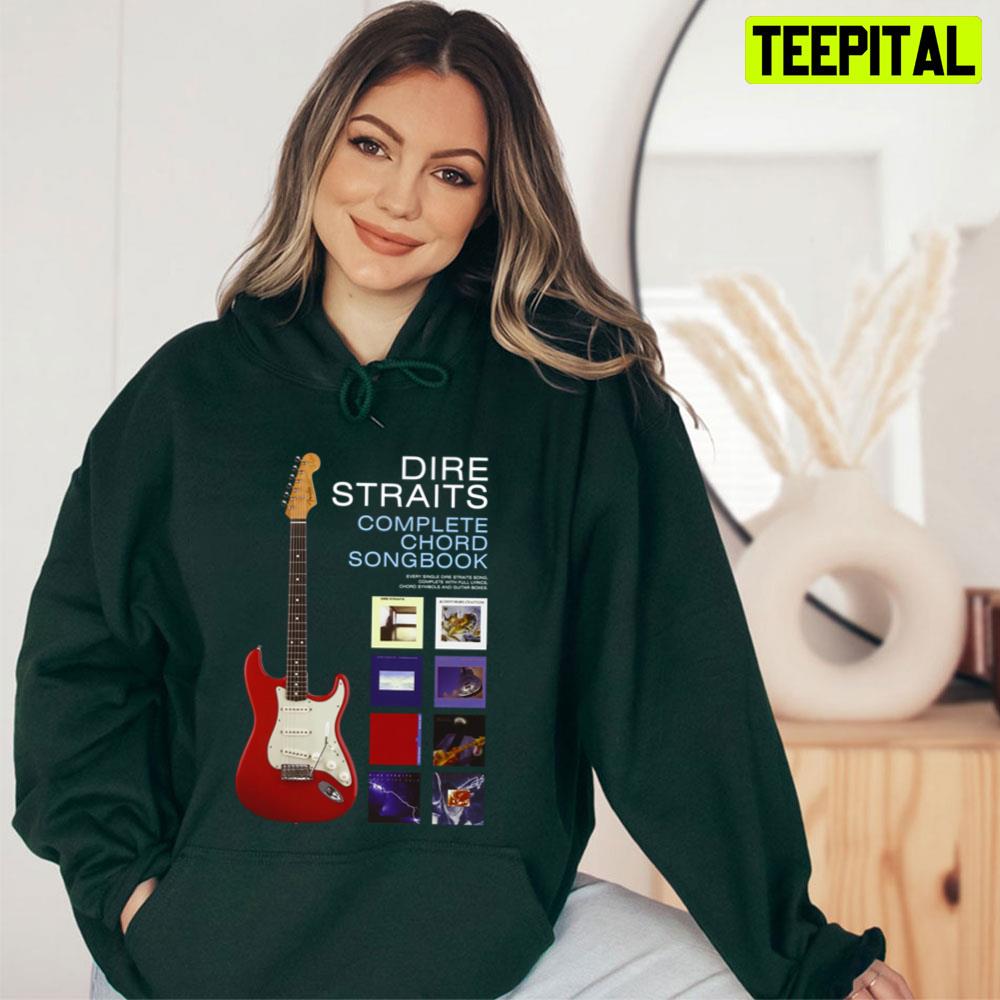 Complete Chord Songbook Dire Straits Unisex T-Shirt Complete Chord Songbook Dire Straits Unisex T-Shirt