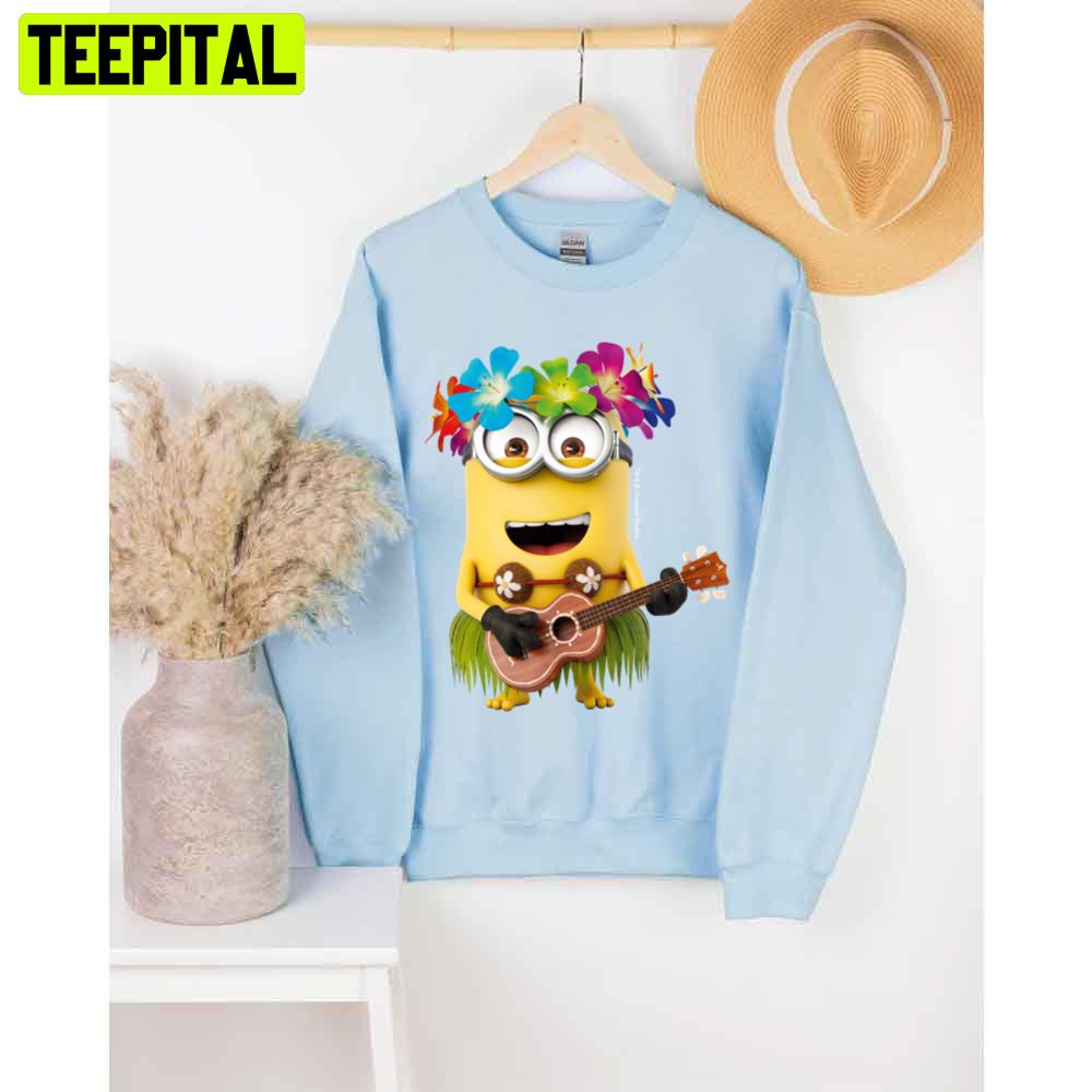 Despicable Me Minion Aloha Unisex T-Shirt Despicable Me Minion Aloha Unisex T-Shirt