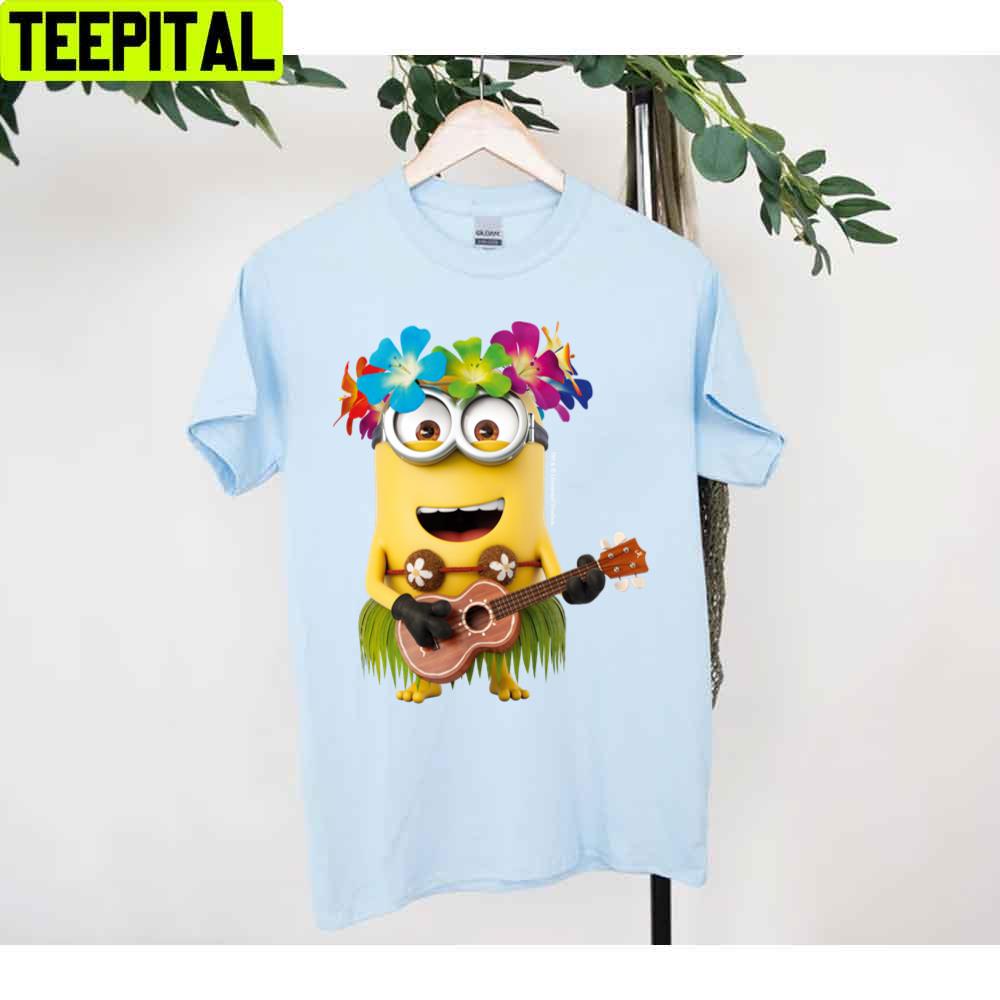 Despicable Me Minion Aloha Unisex T-Shirt Despicable Me Minion Aloha Unisex T-Shirt