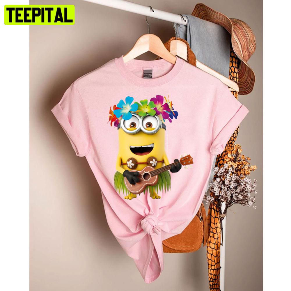 Despicable Me Minion Aloha Unisex T-Shirt Despicable Me Minion Aloha Unisex T-Shirt