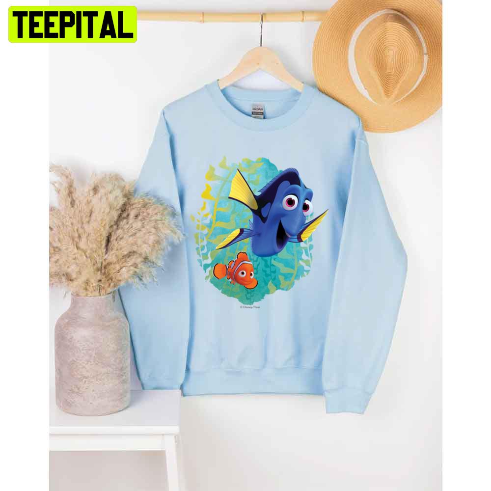 Dory & Nemo Swim With Friends Baby Unisex T-Shirt Dory & Nemo Swim With Friends Baby Unisex T-Shirt
