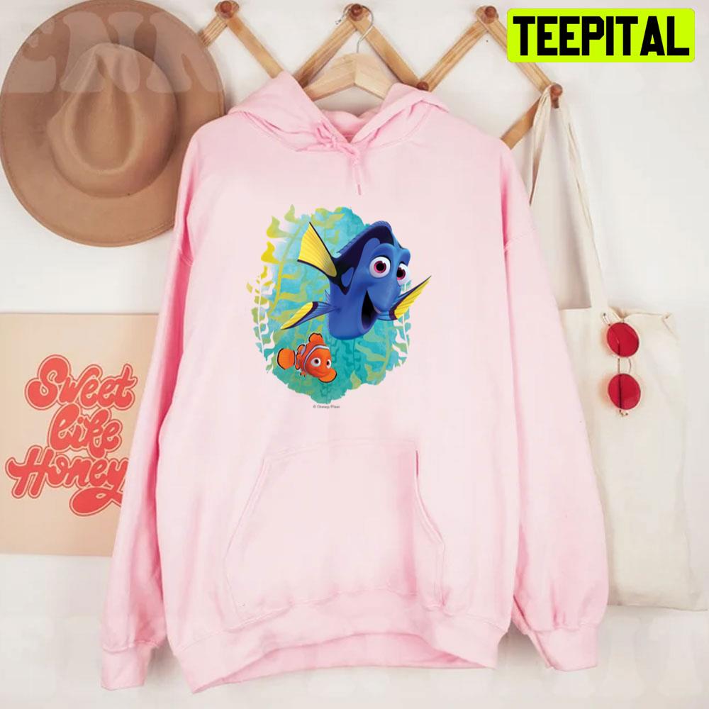 Dory & Nemo Swim With Friends Baby Unisex T-Shirt Dory & Nemo Swim With Friends Baby Unisex T-Shirt